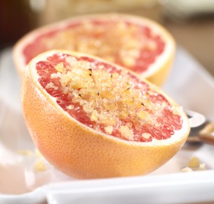 Texas Grapefruit Broiled with Vanilla Texas Grapefruit Broiled with Vanilla