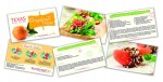 recipe tear leaf card