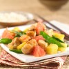 Chicken Nuggets with Rio Star Grapefruit Stir Fry